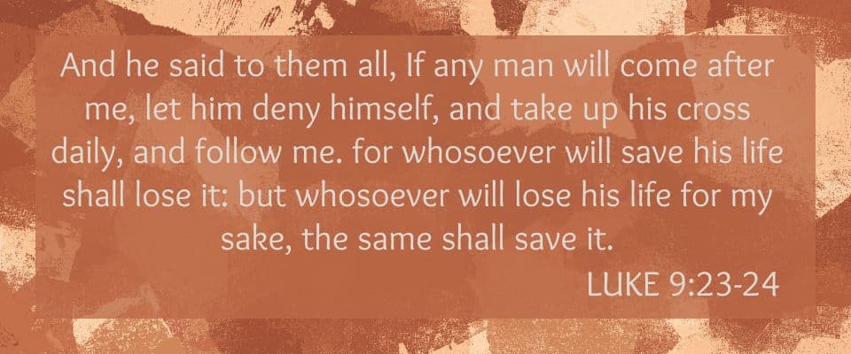 Luke 923-24 October 2022 Verse Website Banner (960 × 400 px) | Hardin ...